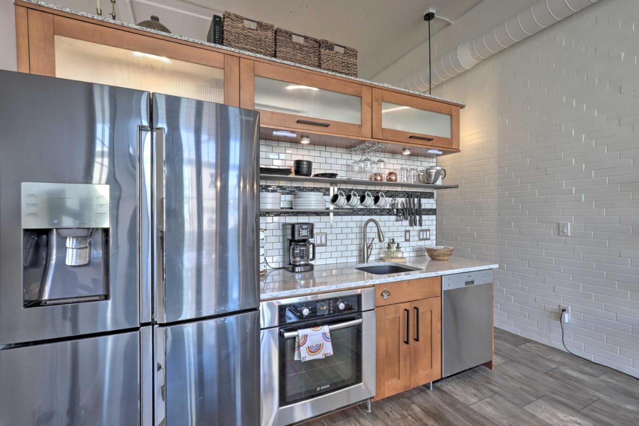 Chic Slc Downtown Studio Loft Walk To Shops Salt Lake City Exterior photo