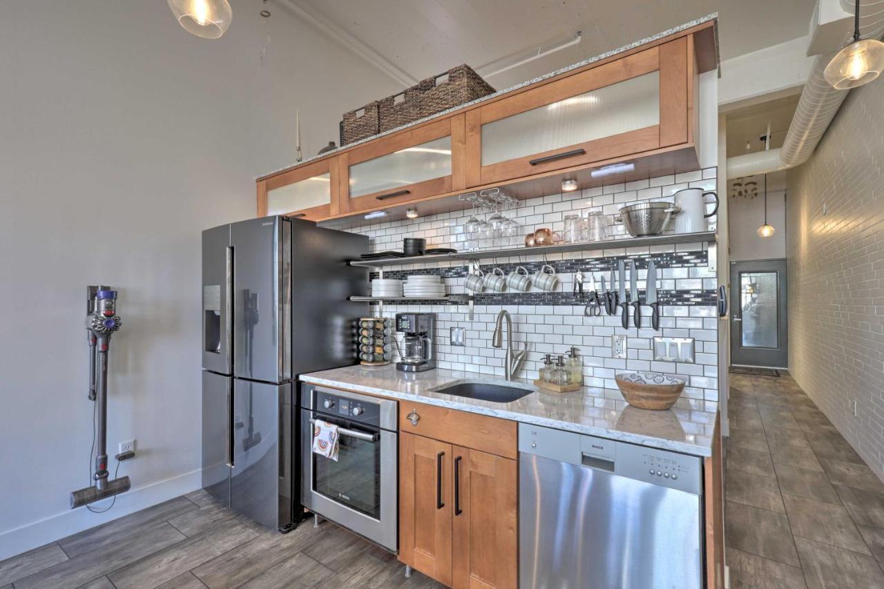 Chic Slc Downtown Studio Loft Walk To Shops Salt Lake City Exterior photo
