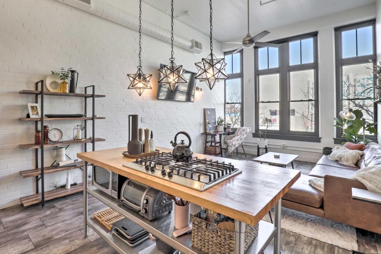 Chic Slc Downtown Studio Loft Walk To Shops Salt Lake City Exterior photo