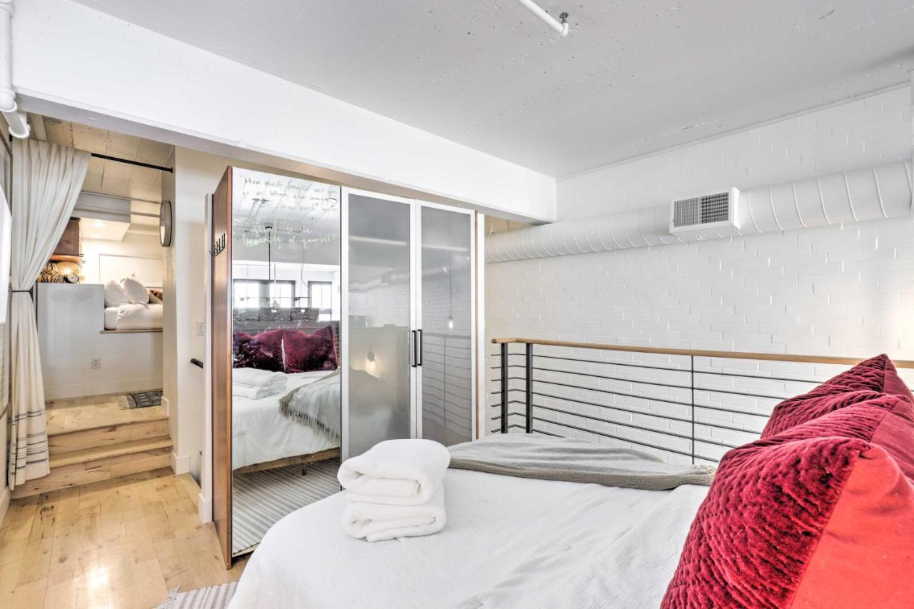 Chic Slc Downtown Studio Loft Walk To Shops Salt Lake City Exterior photo